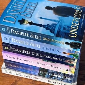 Danielle Steel and Nora Roberts Book Collection